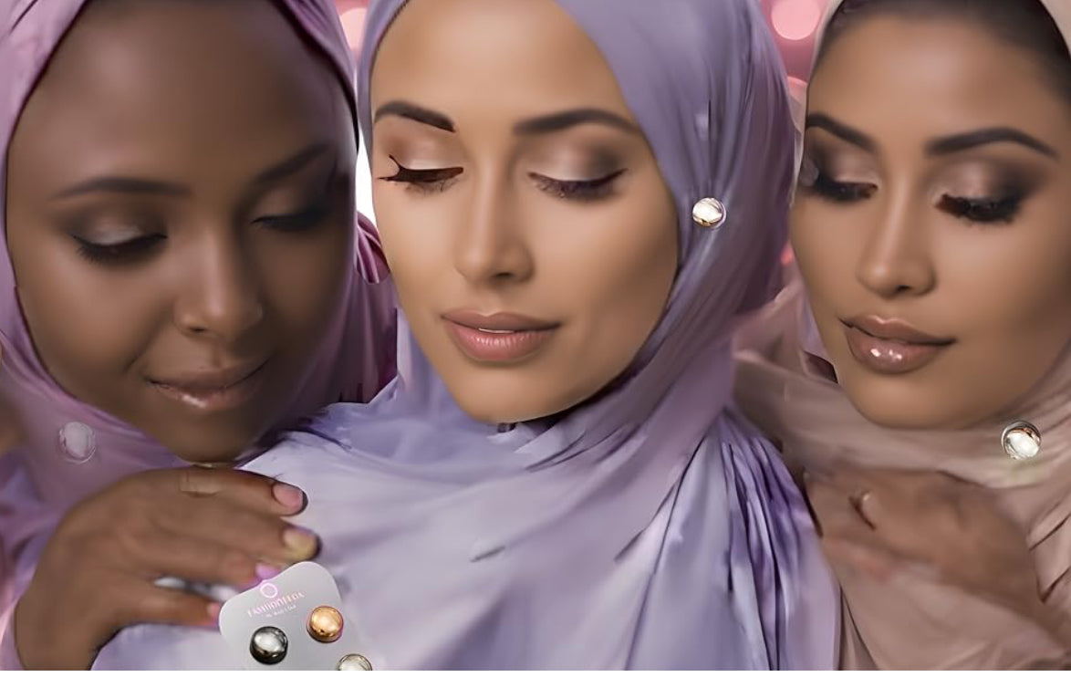 Hijab magnets